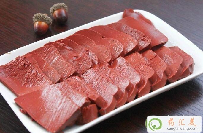豬血與什么食物相克不能一起吃 豬血與什么食物相克不能一起吃